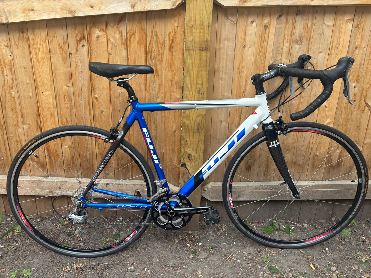 FUJI フジ　ROUBAIX PRO 20速　ロードバイク　CT490 Fuji // Roubaix // Road Bike // Blue // 54cm – Bikes Not Bombs