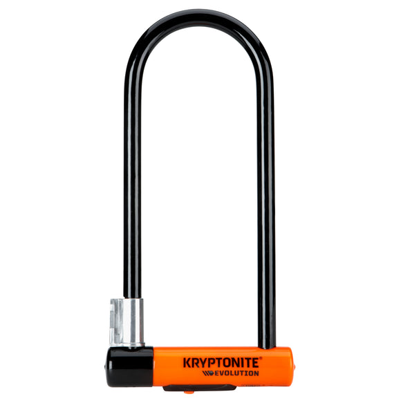 Kryptonite, Evolution LS (DD), U-Lock, Key, 101x292mm, 4''x11.5'', Thickness in mm: 14mm, Orange