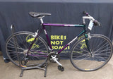 54cm 21" / Purple & Green / Trek 420 Fast Track / Hybrid