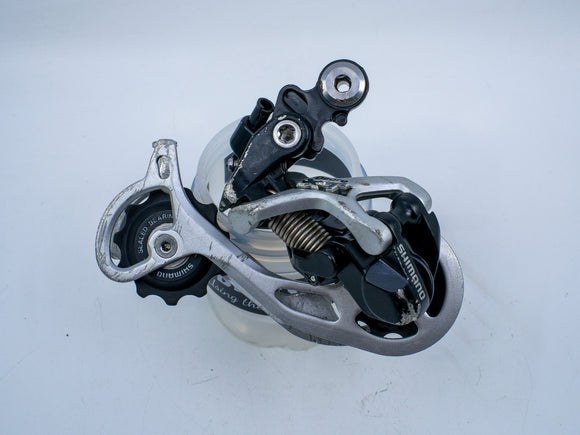 Shimano rd-m772 dore xt rear derailleur 9 speed short cage