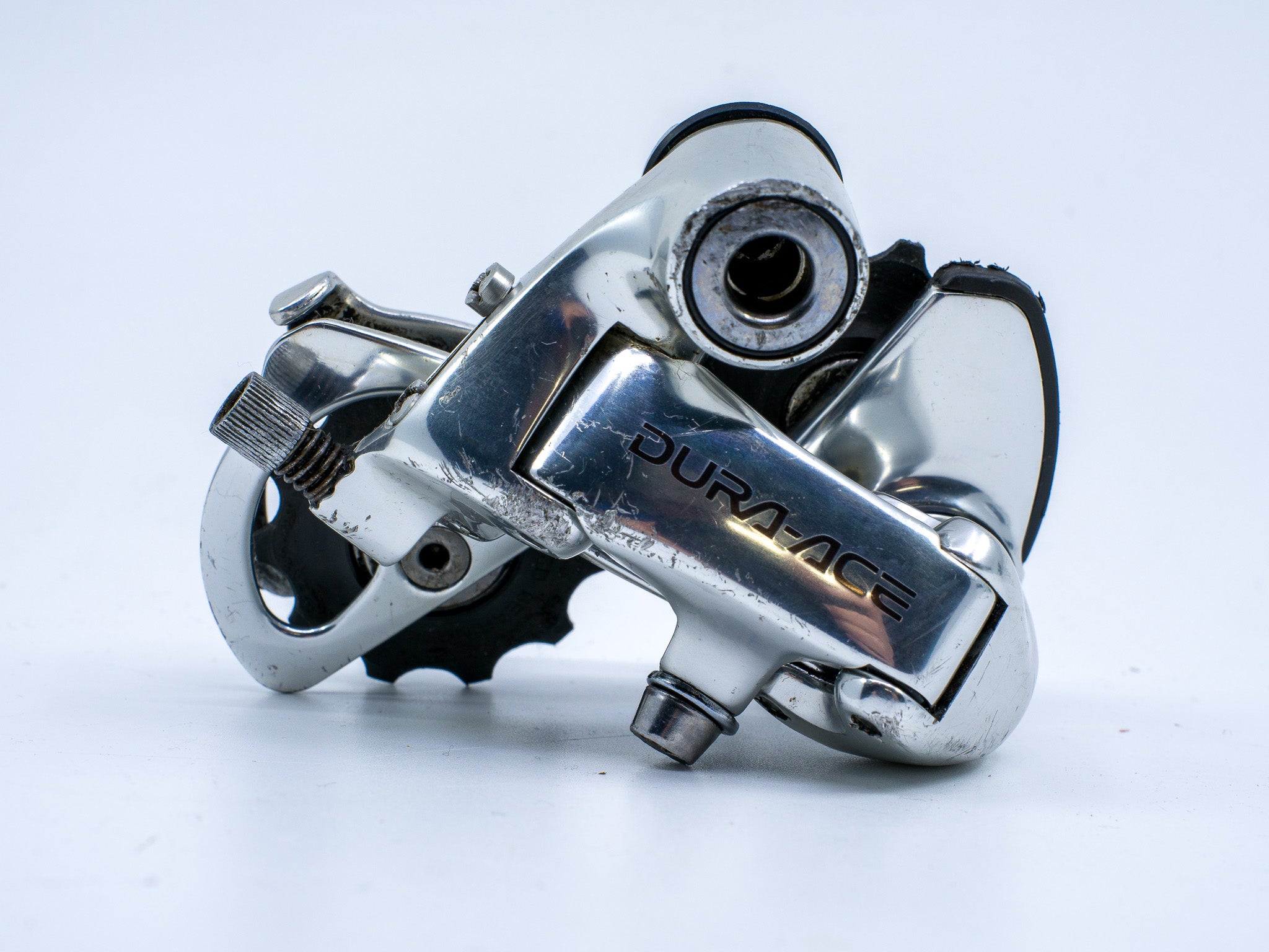 Dura Ace 7700 GS Rear Derailleur with a XTR 12-34 cassette Dura Ace 7700 GS Rear Derailleur with a XTR 12-34 cassette