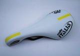 selle italia flight team edition  white and yellow