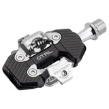 Wolf Tooth CTRL Trail Clipless Pedals - Dual Sided Clipless, Alloy, 9/16", Black, Pair, Shimano SPD