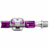 Wolf Tooth CTRL Trail Clipless Pedals - Dual Sided Clipless, Alloy, 9/16", Ultraviolet Purple, Pair, Shimano SPD