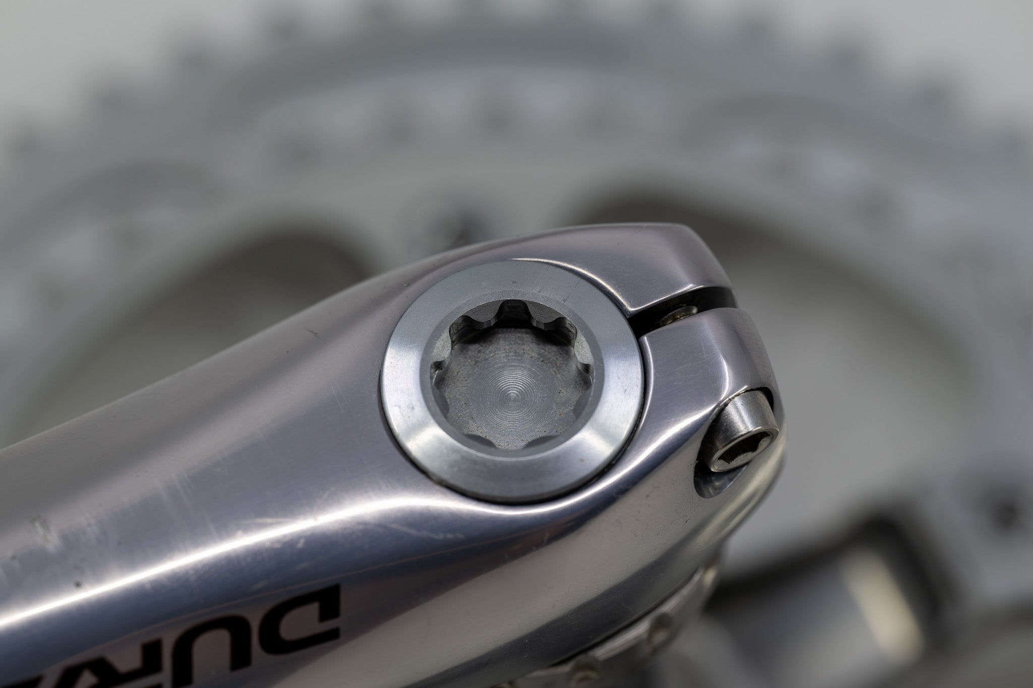 shimano dura ace fc-7800 crank set 175mm 53/42 w/ english bb