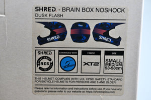 shred brain box noshock small dusk flash