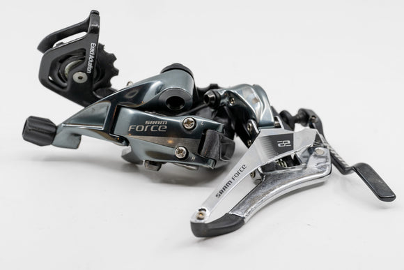 SRAM Force 22 derailleur set 11x2 medium cage braze on