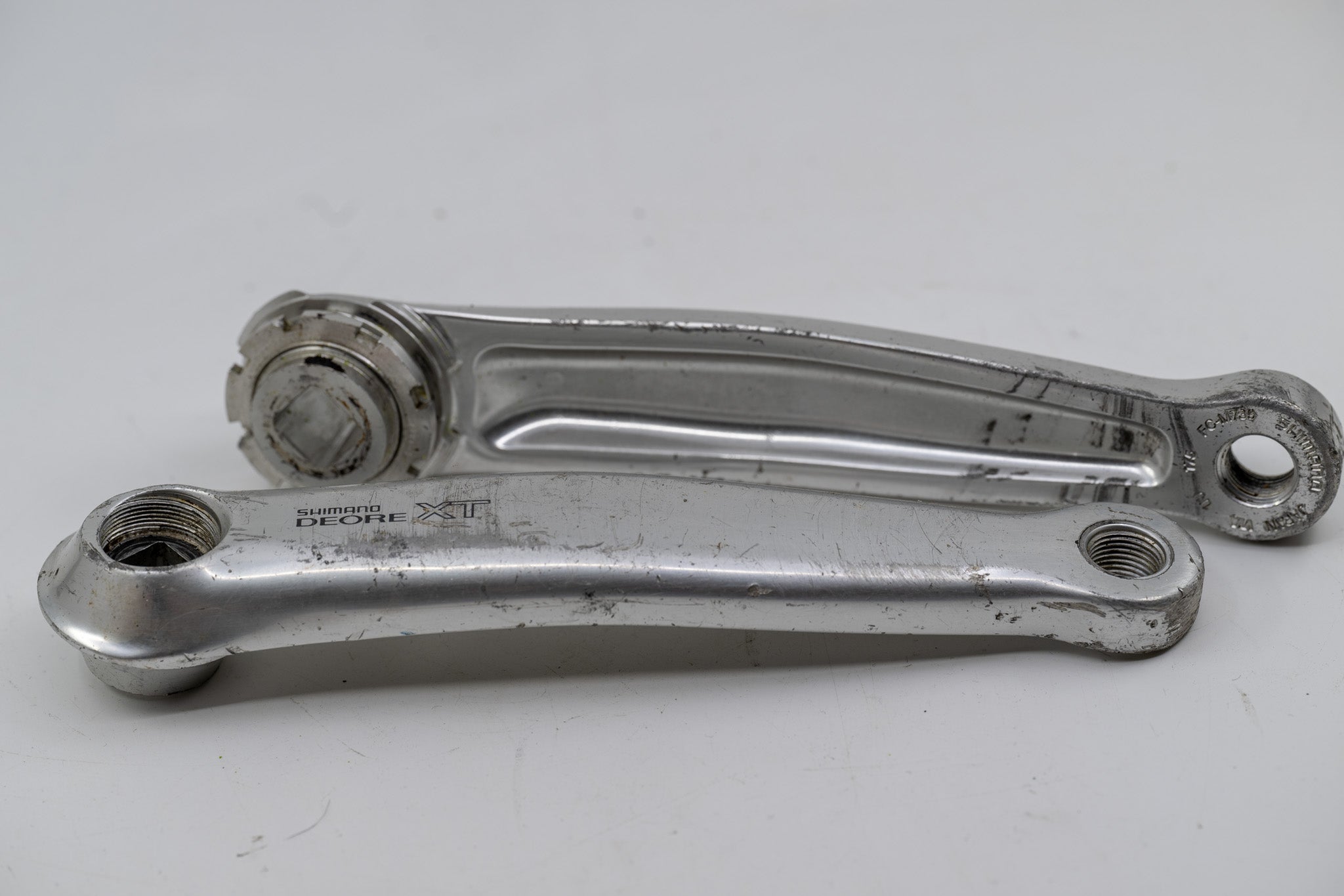 shimano fc-m739 deore xt crankset no chain rings – Bikes Not