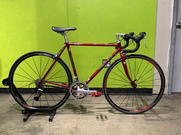 50cm Bianchi Eros Road Bike Maroon