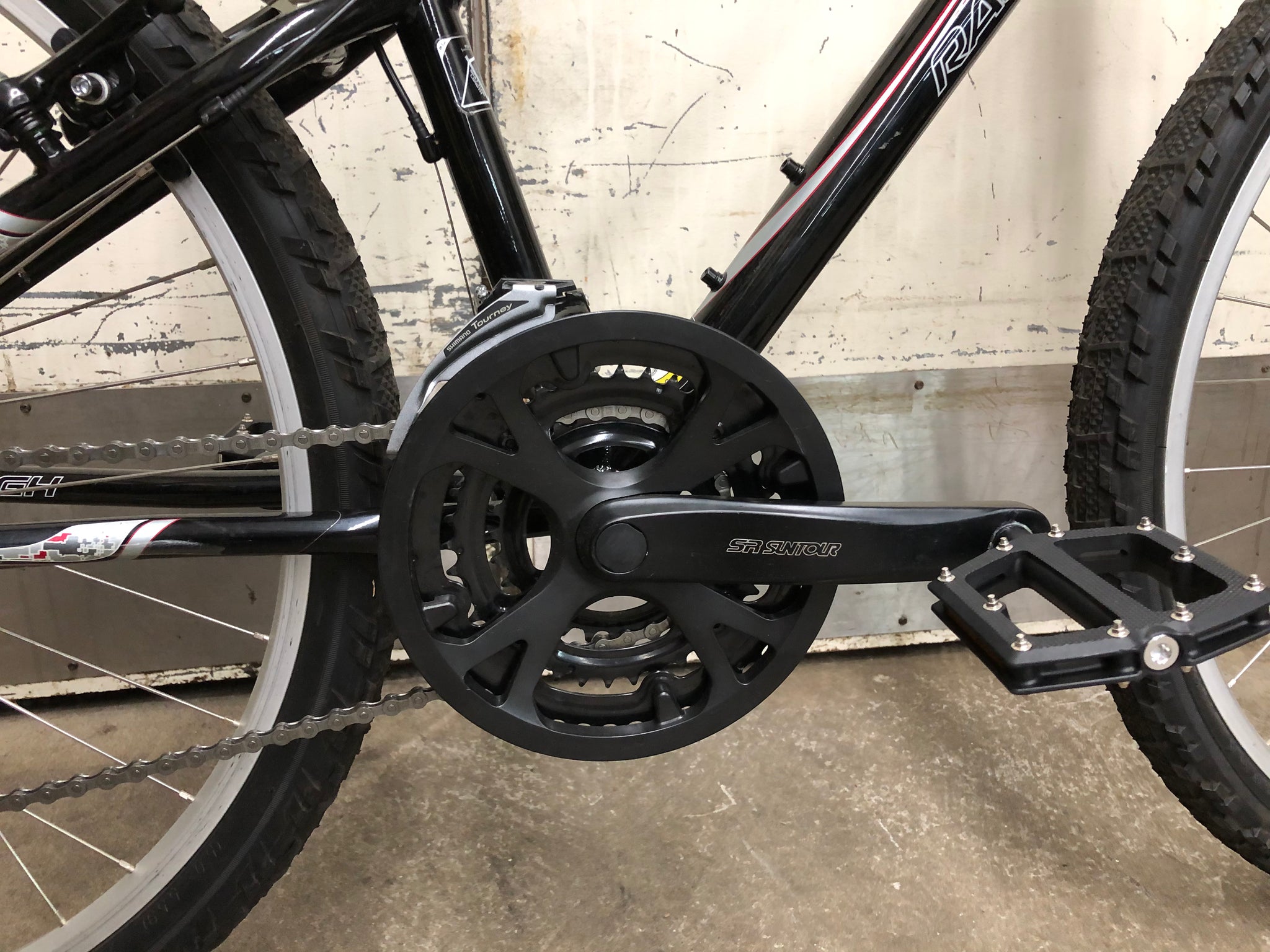 32cm 12 Black Raleigh Talus 2.0 Mountain Bike Bikes Not Bombs