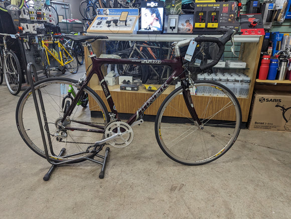 58cm / Maroon / Trek 5500 OCLV / Road Bike