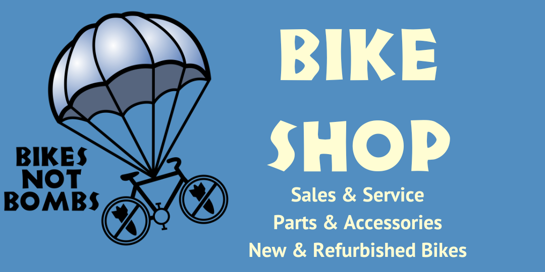 Bikes Not Bombs using the bicycle as a vehicle for social change!