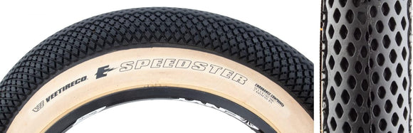 TIRE VEE SPEEDSTER 20x4.0 BK/BK WIRE/26ENDURO/OVER RIDE E50