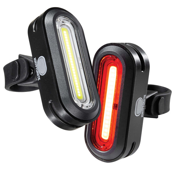 Kryptonite, Avenue F-150/R-75, Light, Set, Black