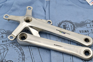 shimano 600 fc-6400 crankset 172.5mm