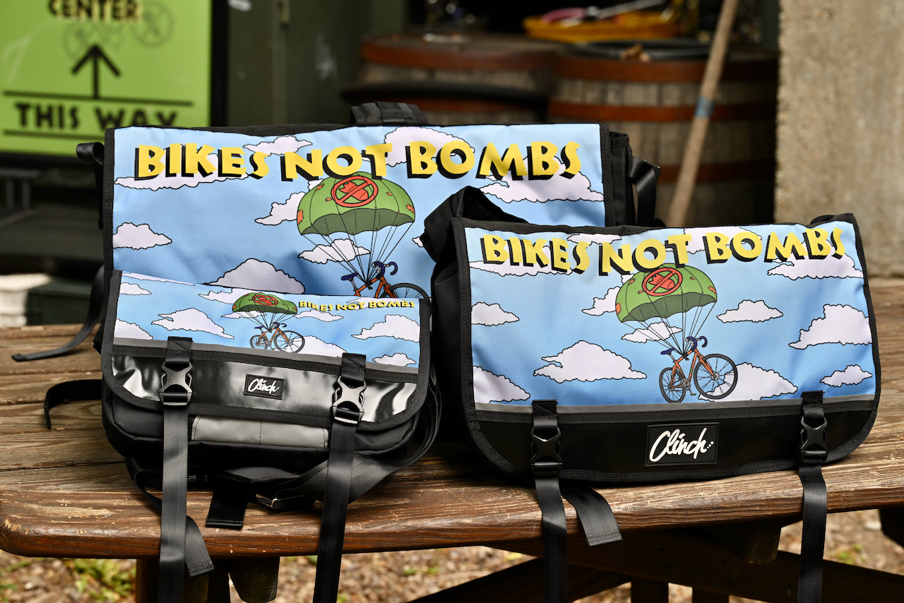 Clinch Messenger Bag Large - BNB – Bikes Not Bombs