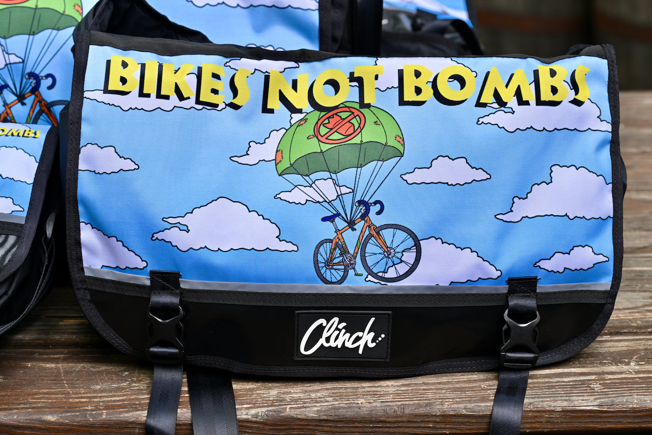 Clinch Messenger Bag Medium - BNB – Bikes Not Bombs