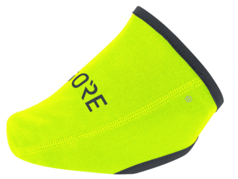 GORE C3 WINDSTOPPER® Toe Cover - Neon Yellow, Fits Shoe Sizes 9-13