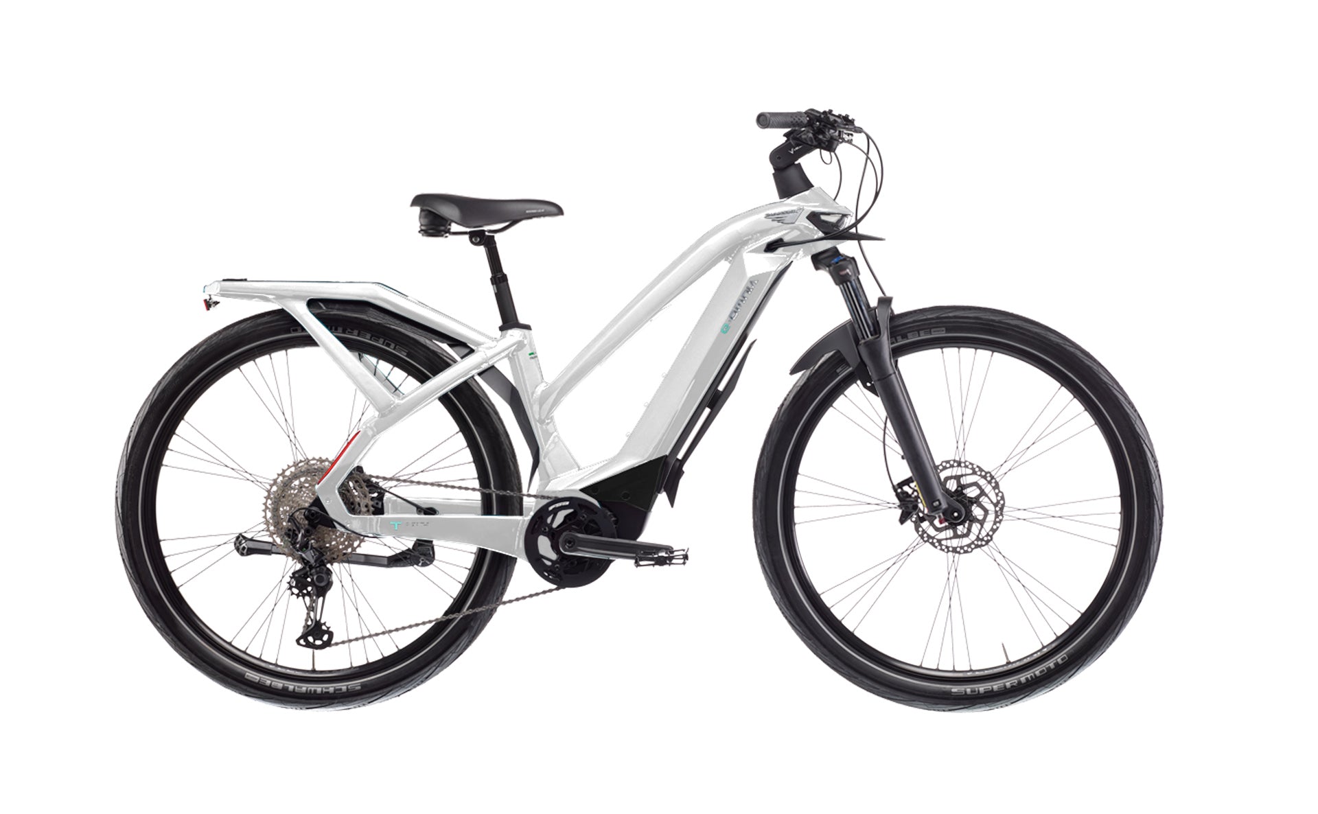 Bianchi E-Bikes: E-Omnia T-Type Mid-Step Belt 625wh 28mph SALE