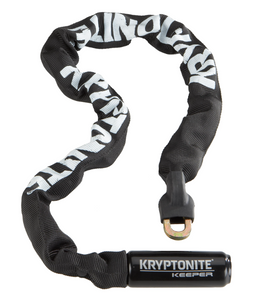 Kryptonite, Keeper 785 Integrated, Chain Lock, Key, 7mm, 85cm, 2.8', Black