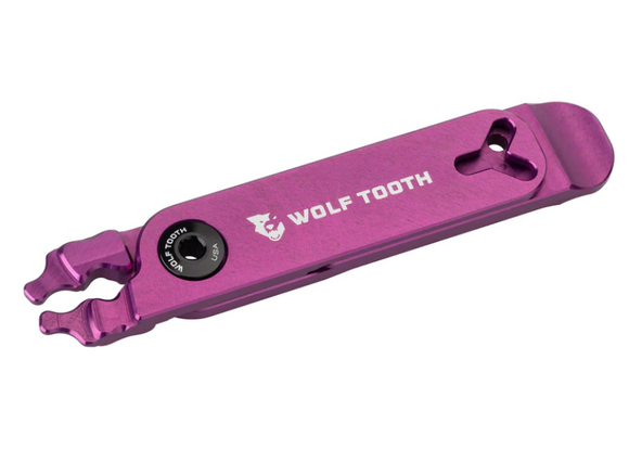 Wolf Tooth Masterlink Combo Pack Pliers Purple