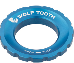 Wolf Tooth CenterLock Rotor Lockring - Blue