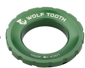 Wolf Tooth CenterLock Rotor Lockring - Green