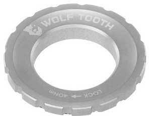 Wolf Tooth CenterLock Rotor Lockring - Silver